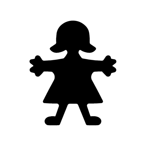 Deco Punches Wedo girl 25mm, 1000000000029826 02 