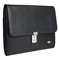Чанта Wedo elegance 5501 кожена черна
