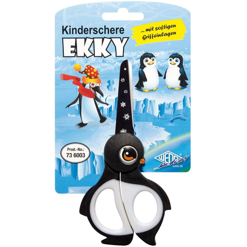 Ножица Wedo Ekky 13см объл връх, 1000000000020955 02 