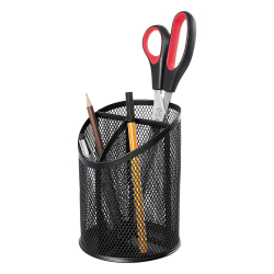 Органайзер Wedo метален 3 отд.кръгъл чрн