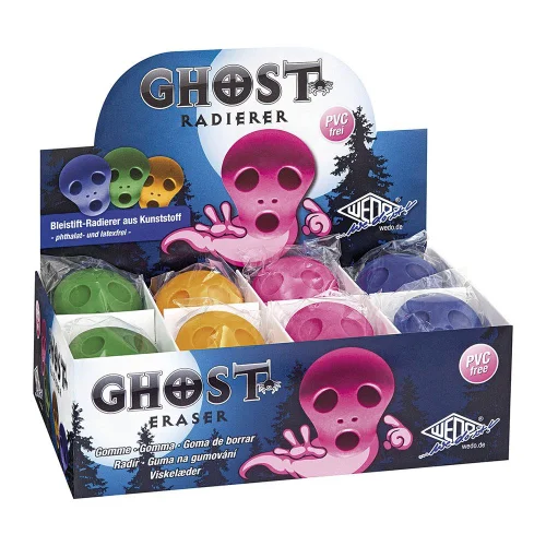 Eraser Wedo Ghost 5997499 assorted, 1000000000030204 06 