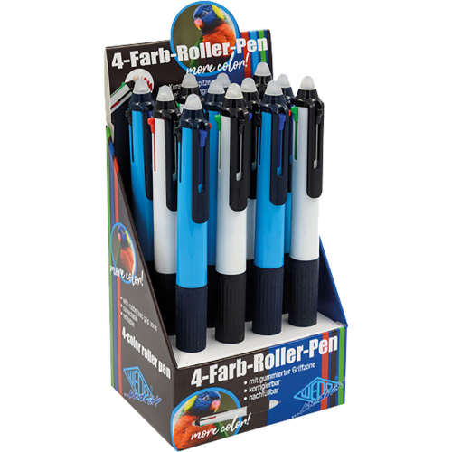 Химикалка Wedo изтриваема 4 цвята, 1000000000039751 02 