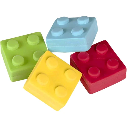 Eraser Wedo Bricks assorted op4, 1000000000046565