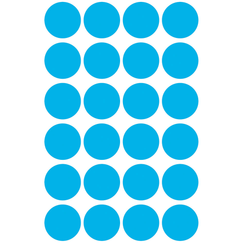 Самоз. кръгчета Avery ф18 син 96бр, 1000000000052075 07 