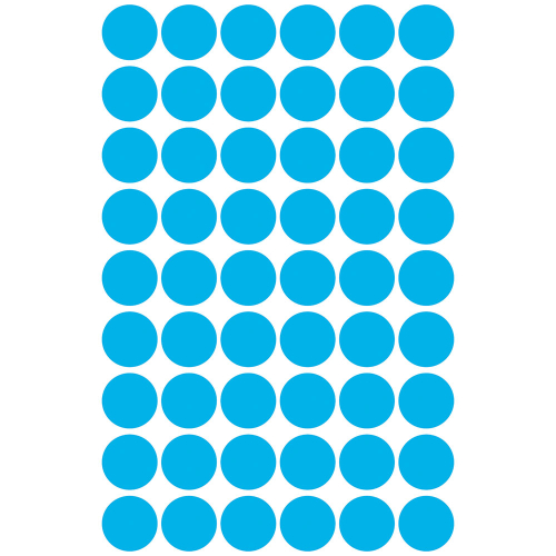 Самоз. кръгчета Avery ф12 син 270бр, 1000000000052087 07 