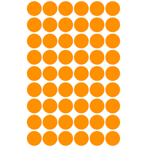 Самоз. кръгчета Avery ф12 неон орж 270бр, 1000000000052091 07 