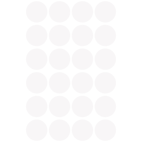 Самоз. кръгчета Avery ф18 бял 96бр, 1000000000052092 07 