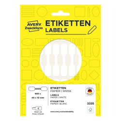 Етикети за бижута Avery 49/10 А4 924бр