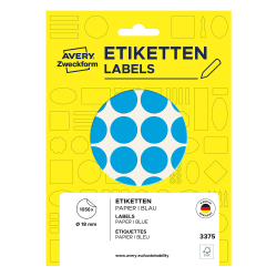 Самоз. кръгчета Avery ф18 син 1056бр