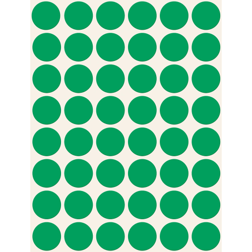 Самоз. кръгчета Avery ф18 зелен 1056бр, 1000000000052101 07 