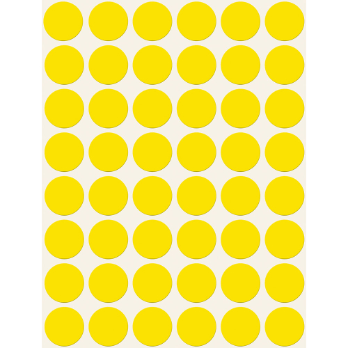 Самоз. кръгчета Avery ф18 жълт 1056бр, 1000000000052102 07 