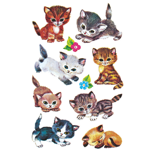 Стикери Avery котенца 30бр, 1000000000052130 04 