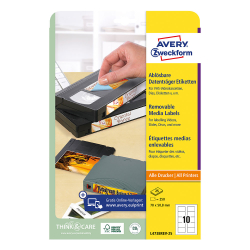 Етикети Avery отлеп. 70/50.8 10ет 25л