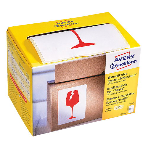 Етикети Avery Чупливо 74/100 ролка 200ет, 1000000000052142 04 