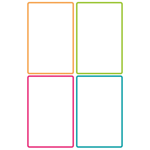 Ученически етикети Avery 46/72 цв.р 8бр, 1000000000052287 06 