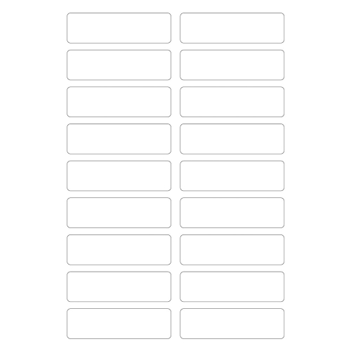 Етикети Avery плат Бели 45/13 36бр, 1000000000052235 09 