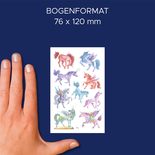 Avery stickers unicorns 27pcs, 1000000000052148 03 