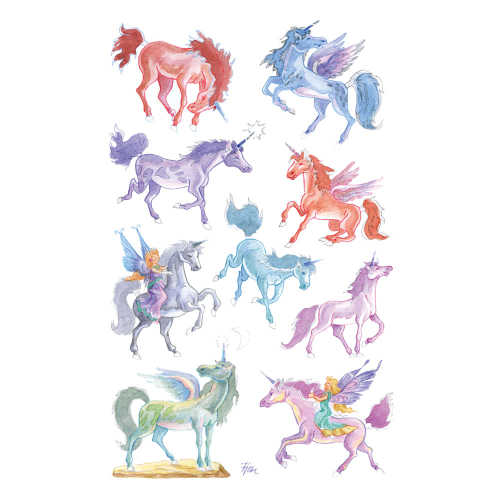 Avery stickers unicorns 27pcs, 1000000000052148 04 