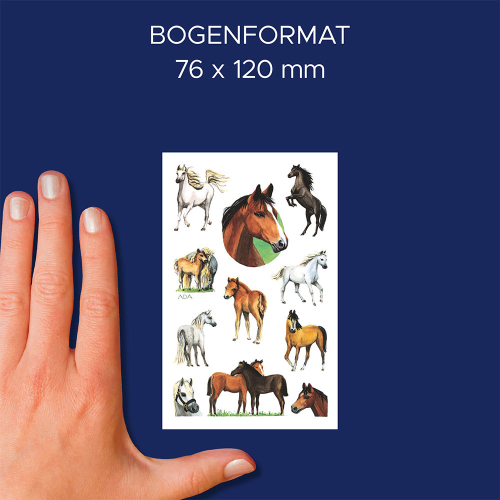 Стикери с брокат Avery коне 22бр, 1000000000052152 03 