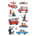 Avery stickers fire brigade 30pcs, 1000000000052156 09 
