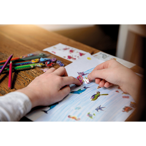 Стикери с брокат Avery русалки 19бр, 1000000000052159 02 