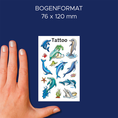 Avery Temporary Tattoos dolphins 13pcs, 1000000000052162 03 