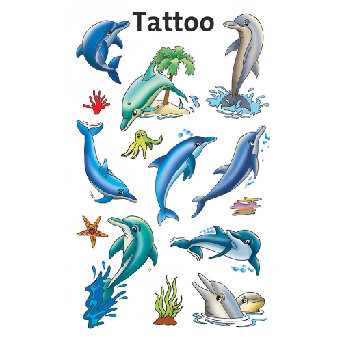 Avery Temporary Tattoos dolphins 13pcs, 1000000000052162 04 