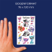 Avery Temporary Tattoos cats 17pcs, 1000000000052164 05 