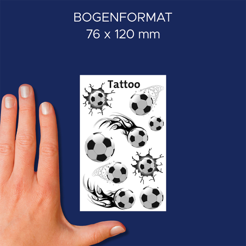 Avery Temporary Tattoos football 9pcs, 1000000000052170 03 