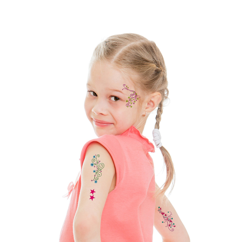 Avery Temporary Tattoos flower 17pcs, 1000000000052172 02 