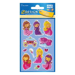 Avery Glossy stickers princess 12pcs