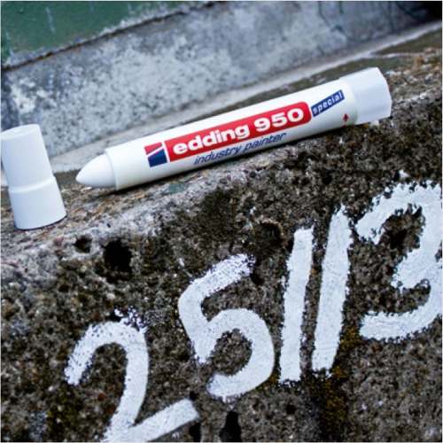 Индустриален маркер Edding 950 бял, 1000000000004280 02 