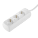 Power Strip Hama 30381, 3 outlets, White, 2004007249303813 07 