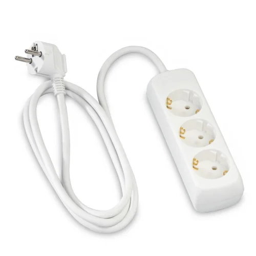 Power Strip Hama 30569 3 outlets, White, 2004007249305695 04 