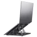 Hama 'Rotation' Notebook Stand, 360° Swivel, Inclinable, up to 39 cm (15.4'), black, 2004007249530455 06 