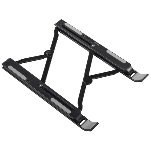 Hama Light Notebook Stand, Foldable, Inclinable in 12 stages, up to 39 cm (15.4'), black, 2004007249530462 04 