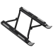 Hama Light Notebook Stand, Foldable, Inclinable in 12 stages, up to 39 cm (15.4'), black, 2004007249530462 08 