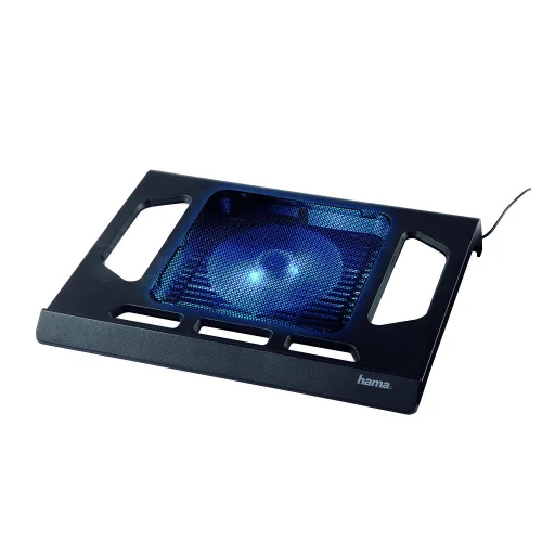 Охладител за лаптоп HAMA Black Edition, до 17.3'(44см), Черен, 2004007249530707 03 