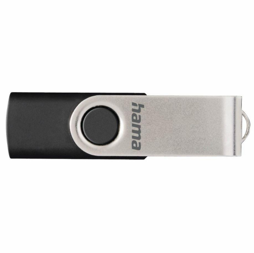 Hama USB 2.0 Rotate 16GB black/silver, 2004007249941756 03 