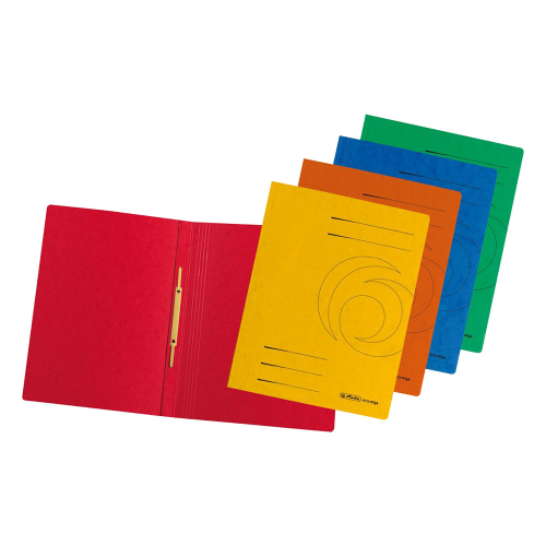 Flat file Herlitz manilla folded red, 1000000000001253 02 