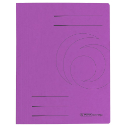 Папка карт. Herlitz с машинка виолетов