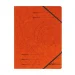 Папка карт. Herlitz с ластик оранж, 1000000000100182 03 