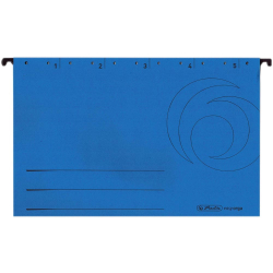 Папка картотека Herlitz V-образ. син оп5