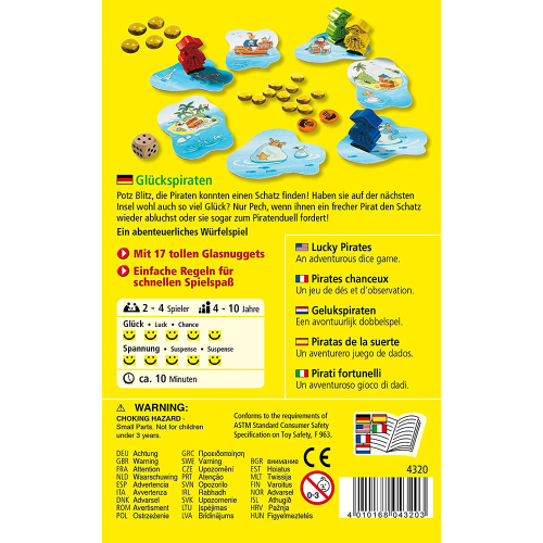 Игра Haba 4320 Пирати късметлии, 1000000000037754 02 