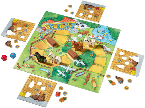 Настолна игра HABA Хоп в галоп, 3–12 години, 2004010168043210 05 