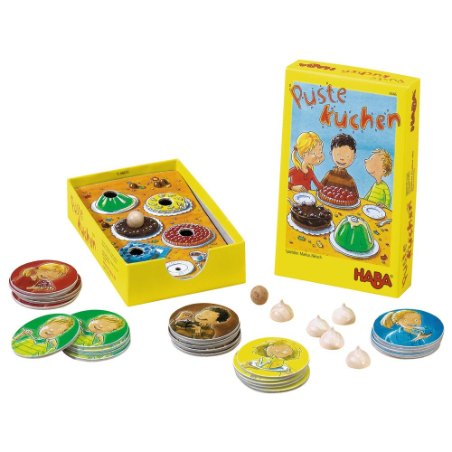 Дихателна логопедична игра HABA Бутер сладкиши, 4+ години, 2004010168044460 04 
