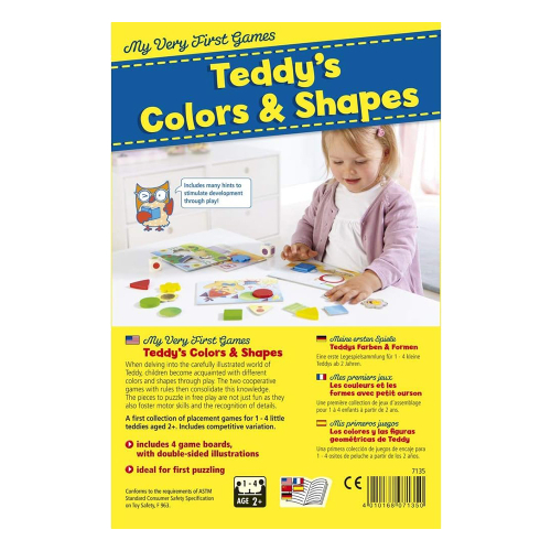 Игра Haba 5878 Формите+Цветовете на Теди, 1000000000037743 02 