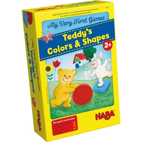 Game Haba 5878 Teddy's Shapes and Colors, 1000000000037743