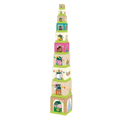 Stacking cubes Haba 10in1 farm/numbers