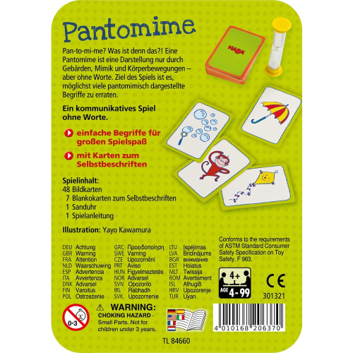 Игра Haba 301321 Пантомима М.К., 1000000000037763 02 